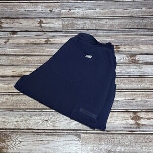 FIGS Scrub Pants Women XL/T Navy Blue Technical Collection Cargo Drawstring Tall